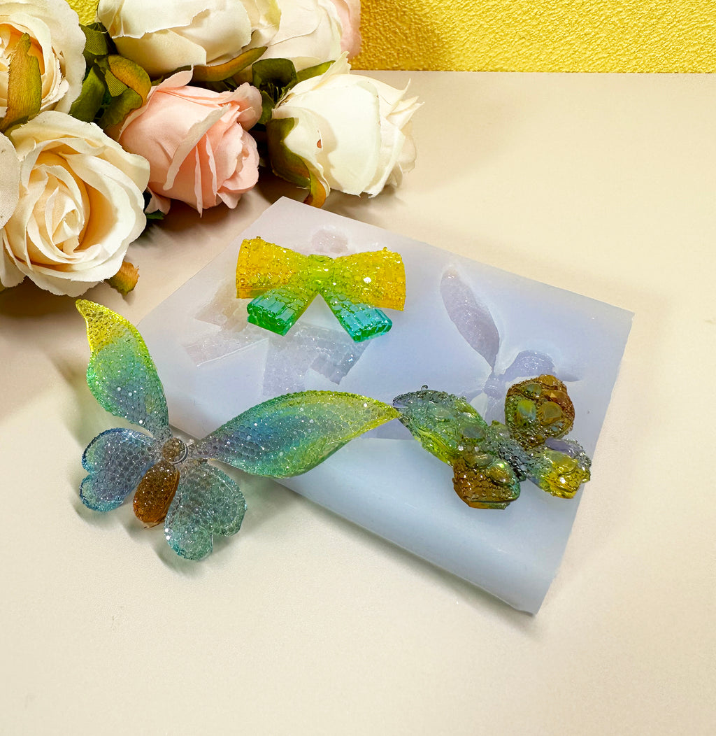 Sparkle Crystal Cluster Silicone Mold For Resin Handmade #6