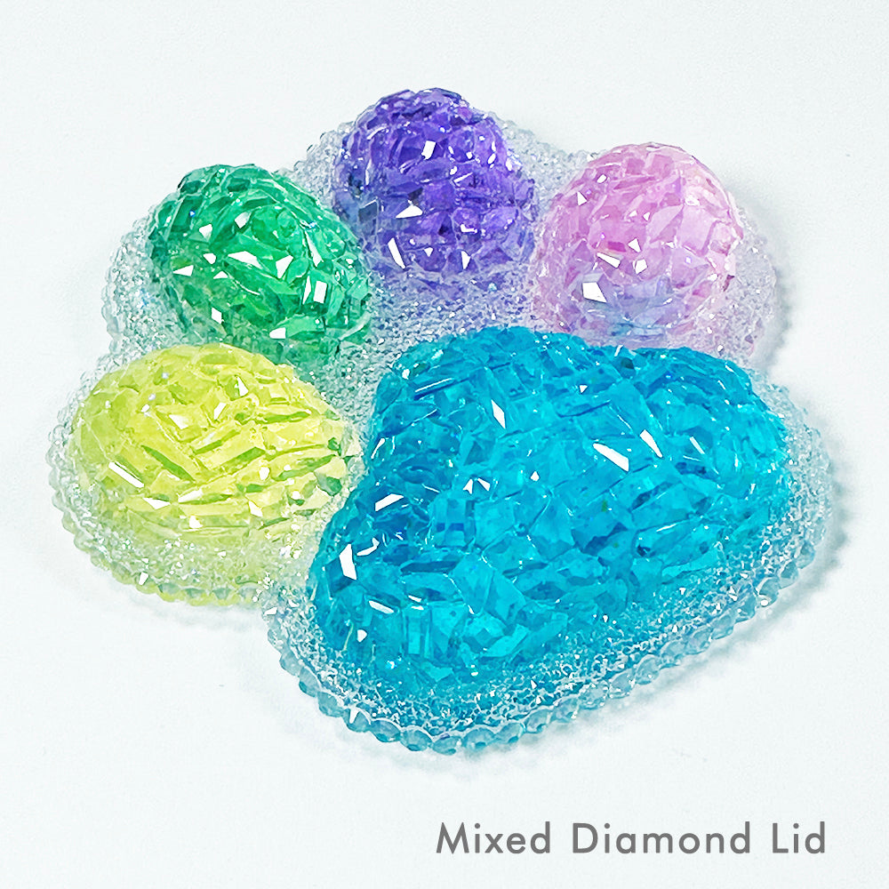 Large Resin Tray Molds with Diamond Bottom